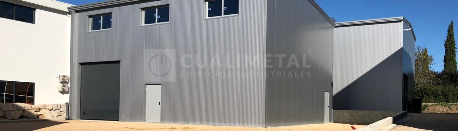Nave industrial modular 200m2. Roquevaire (Francia) Cualimetal 1
