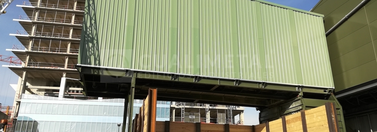 Nave metálica modular 80m2. Courbevoie (Francia) | Cualimetal 1