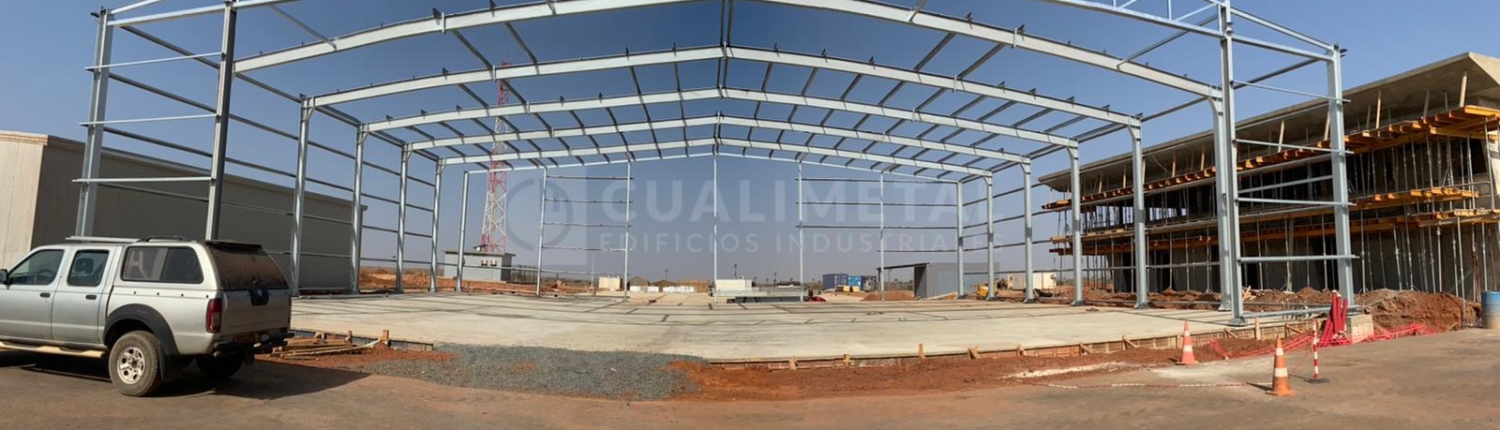 Nave prefabricada metálica 1200m2. Dakar (Senegal) | Cualimetal 5