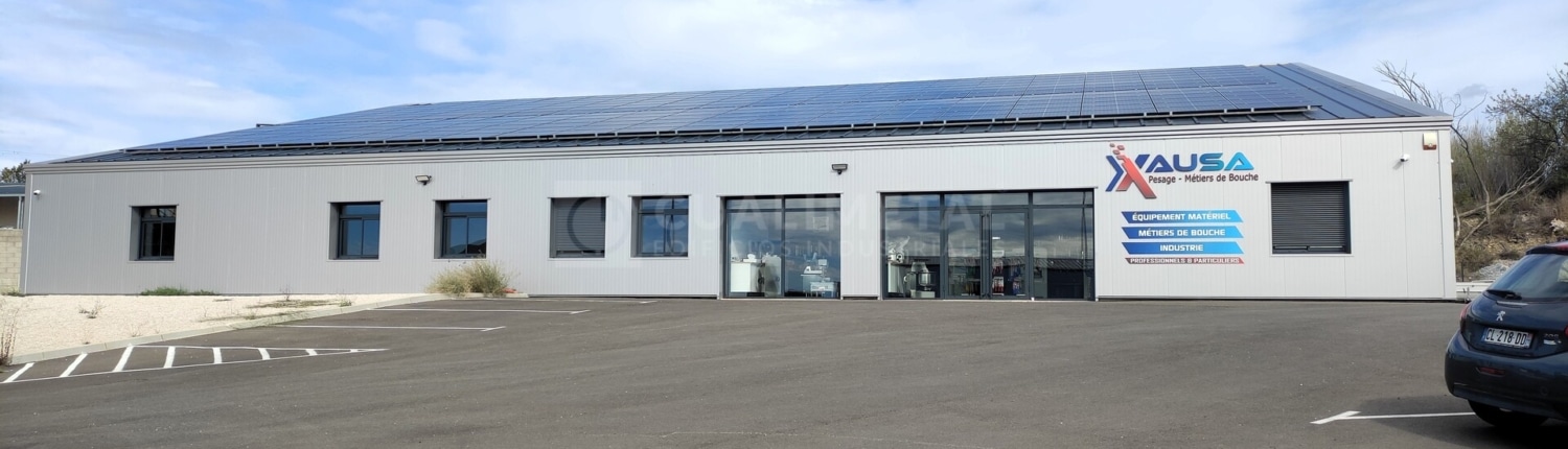 Nave industrial modular metalica ECORAPID Cualimetal Maureilhan Francia 12