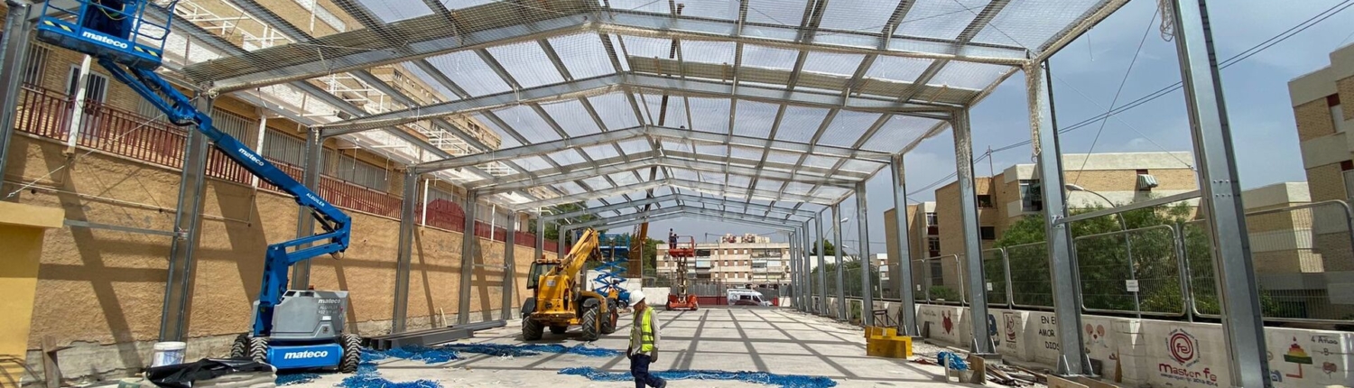 Nave industrial modular metalica ECORAPID Cualimetal Alicante España 10