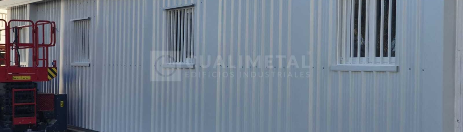 Nave industrial metálica 150m2. Lanzarote, Islas Canarias (España) | Cualimetal 1