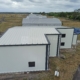 Hangar metálico modular prefabricado ECORAPID Cualimetal Biscarrosse Francia 12
