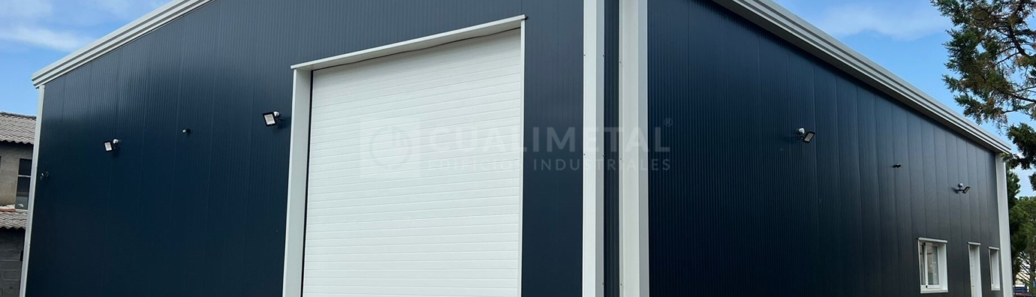 Nave modular metálica 260m2. Céret (Francia) | Cualimetal 1