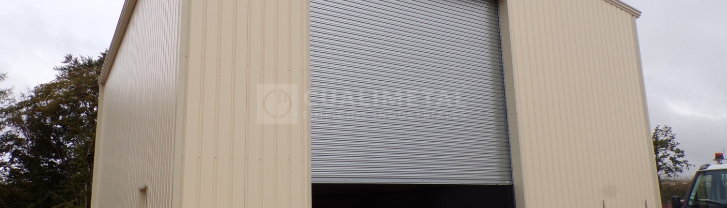 Nave industrial metalica ECORAPID Cualimetal Slives Francia 8