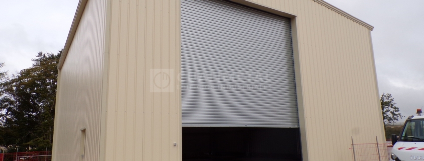 Nave industrial metalica ECORAPID Cualimetal Slives Francia 8
