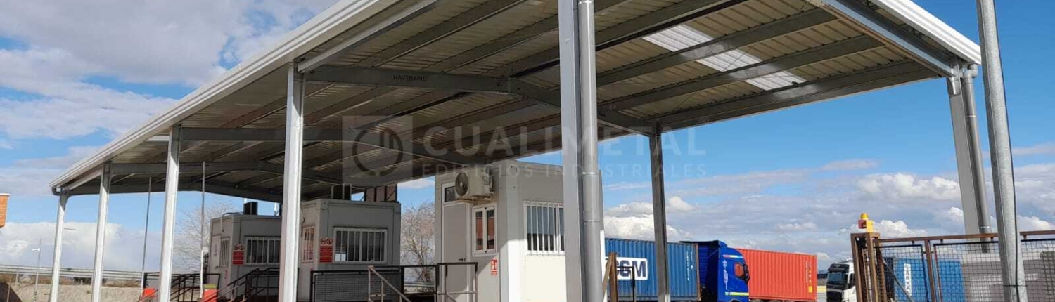 Nave modular metálica 300m2. Coslada, Madrid (España) Cualimetal 1