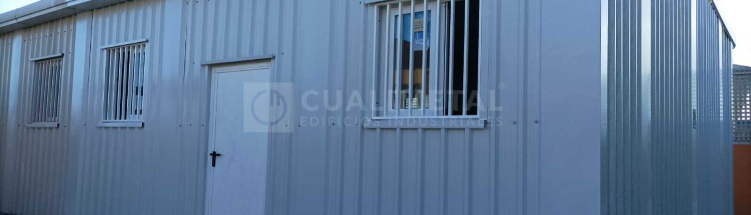 Nave metálica prefabricada 50m2. PLENAVE 7.3. Corralejo, Fuerteventura (España) | Cualimetal 1