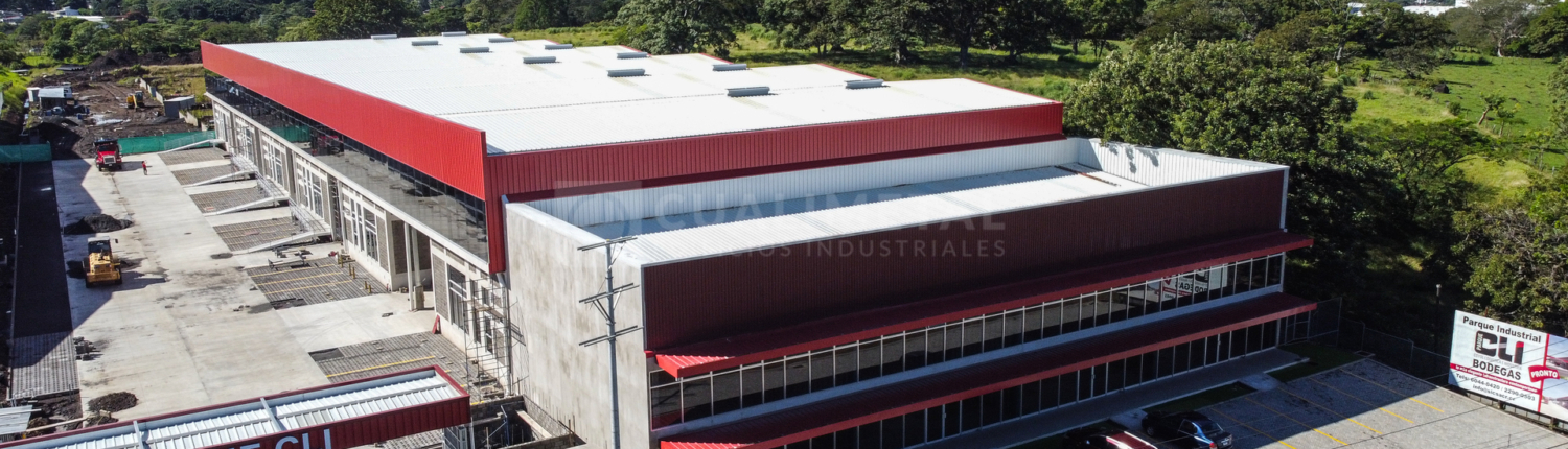 Parque industrial con naves prefabricadas metálicas. 3.730m2. Alajuela (Costa Rica) | Cualimetal 1