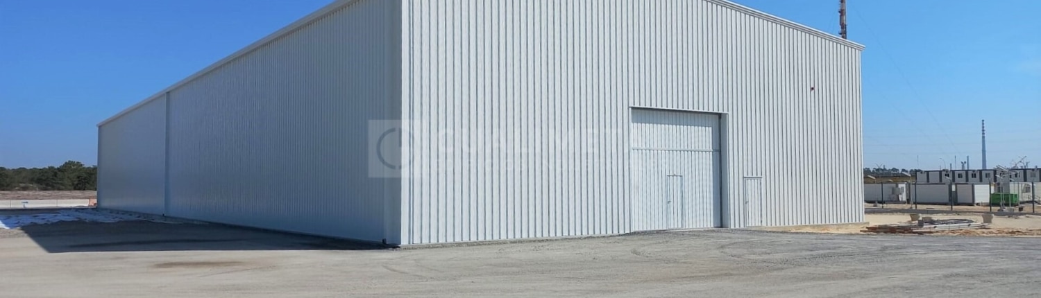Nave industrial modular metalica ECORAPID Cualimetal Sines Protugal 14