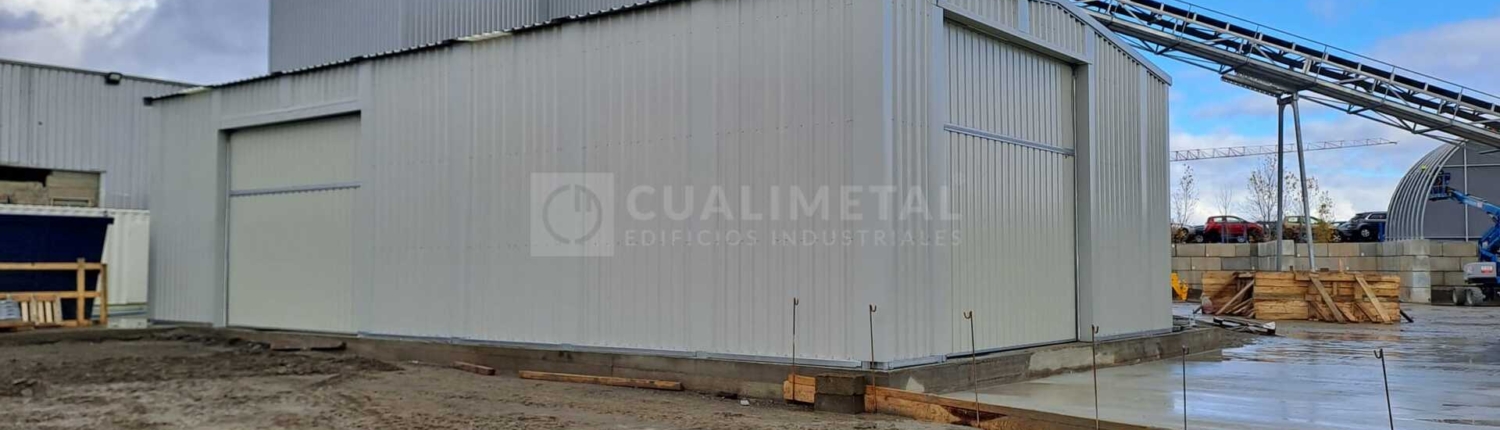 Nave modular metálica 300m2. Colomiers (Francia) | Cualimetal 1