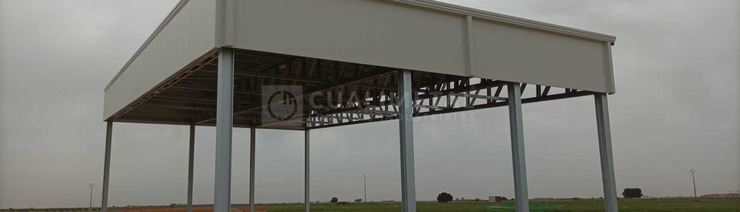 Nave industrial prefabricada 480m2. Socuéllamos, Ciudad Real (España) | Cualimetal 1