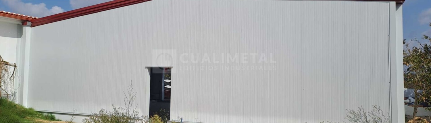 Nave modular prefabricada. 130m2. Caldas da Rainha (Portugal) 1 - Cualimetal