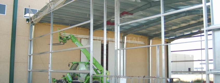 nave industrial 161 001 01 montaje estructura de nave modular metalica prefabricada ecorapid con muelles
