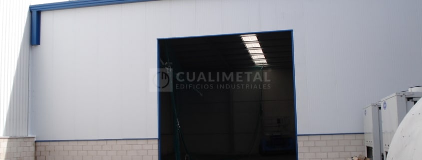 Nave industrial ECORAPID en Guadalajara con panel sándwich