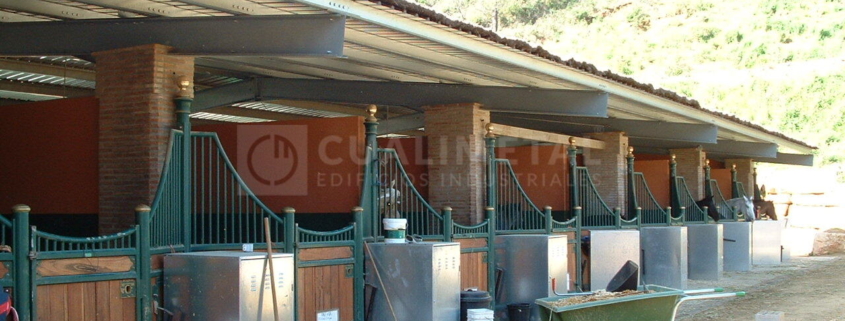 Boxes para caballos estructura metalica cubierta Marbella Malaga España Cualimetal 6