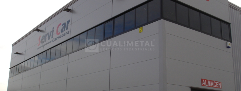 Nave industrial prefabricada desmontable Ecorapid  Chiloeches Guadalajara España Cualimetal 18