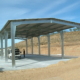 Estructura metalica cubierta nave industrial modular ECORAPID Cualimetal Huesca España 3