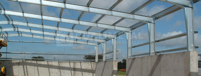 Nave agricola prefabricada metalica ECORAPID Cualimetal Cabanillas del Campo Guadalajara España 13