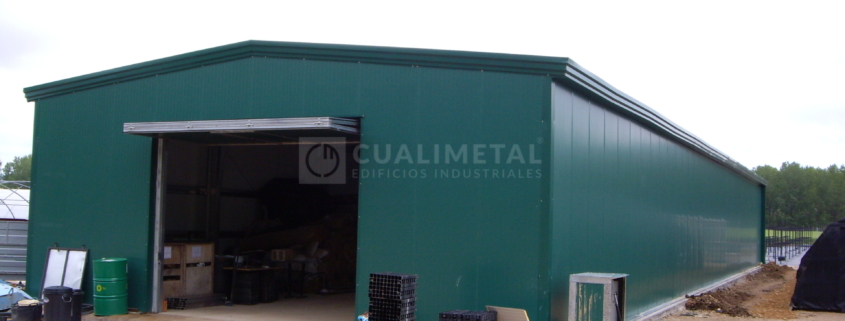 Nave almacen agricola prefabricada ECORAPID Cualimetal Cuenca España 9