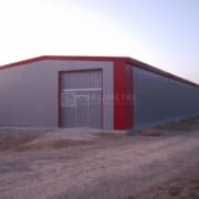 Nave modular prefabricada ECORAPID 418 m2. Falces, Navarra (España) | Cualimetal 8