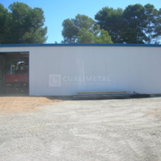 Nave desmontable ECORAPID 200 m2. Sant Just Desvern, Barcelona (España) | Cualimetal 6