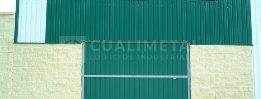Nave industrial modular prefabricada oficinas Ecorapid Mieres Asturias España Cualimetal