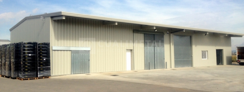 Nave industrial hangar metálico modular Ecorapid Malgrat de Mar Barcelona España Cualimetal 7