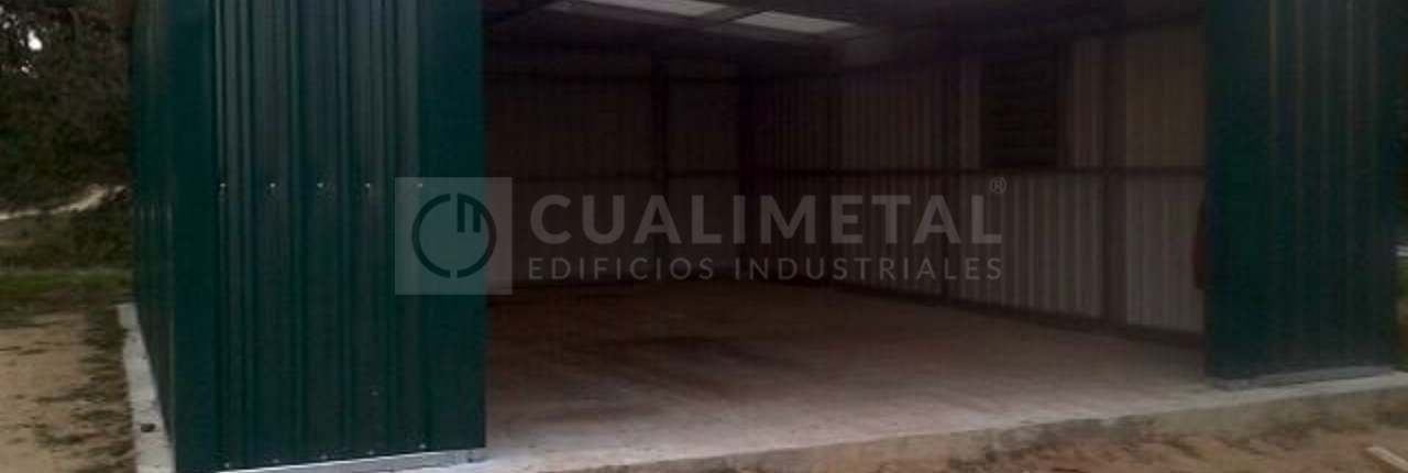 Hangar desmontable PLENAVE 7.3. Cartaya, Huelva (España) | Cualimetal 1