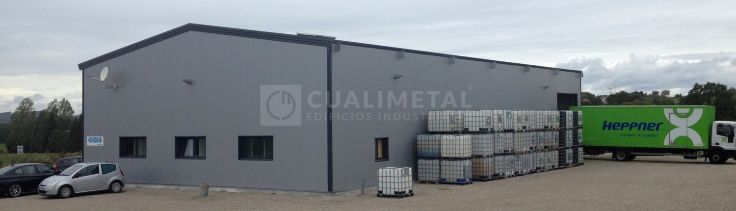 Nave industrial prefabricada metalica Sarrebourg Francia 10