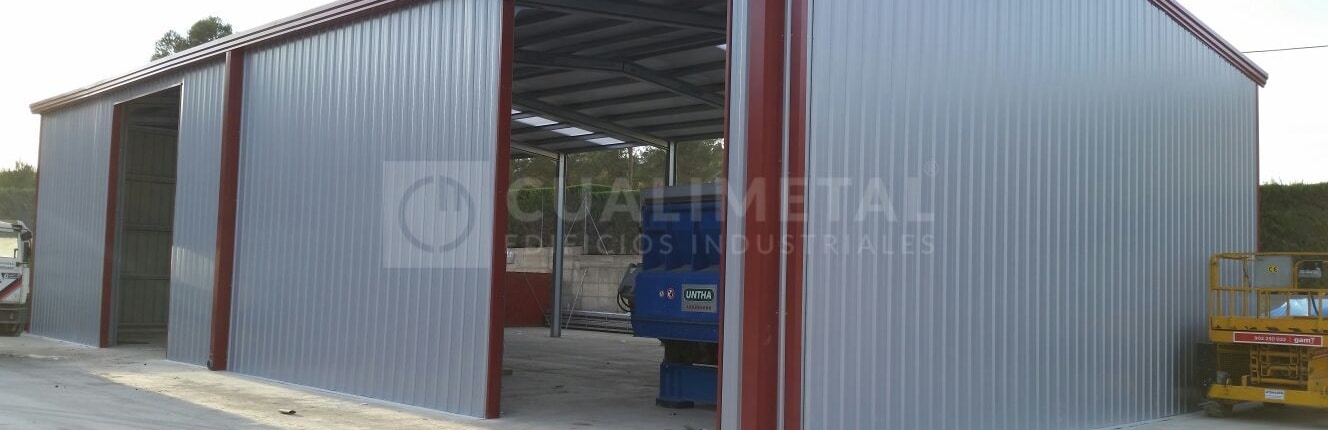 Nave industrial modular metalica ECORAPID Cualimetal San Vicenc de Castellet Barcelona España 12