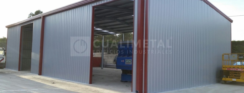 Nave industrial modular metalica ECORAPID Cualimetal San Vicenc de Castellet Barcelona España 12