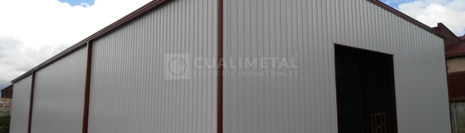 Nave industrial almacen modular Ecorapid Siero Asturias España Cualimetal 9