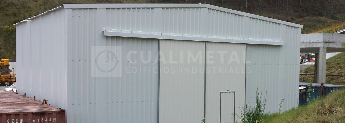 Nave industrial desmontable PLENAVE 12.5. Amorebieta, Vizcaya (España) | Cualimetal 1