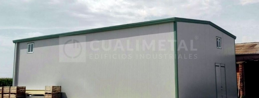 Nave industrial prefabricada metalica ECORAPID Cualimetal Vilanova de Bellpuig Lerida España 7