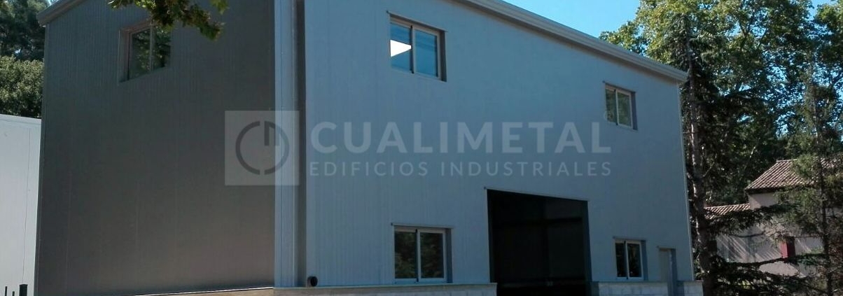 Almacén modular metálico. Roquevaire (Francia) | Cualimetal 1