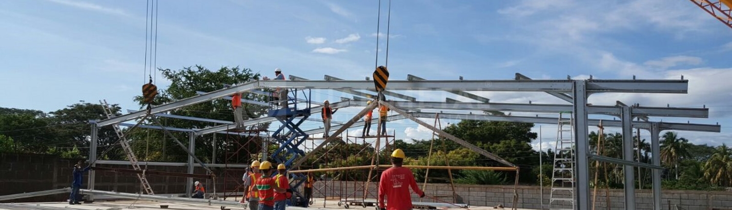 Nave industrial prefabricada 2000m2. Managua (Nicaragua) | Cualimetal 1
