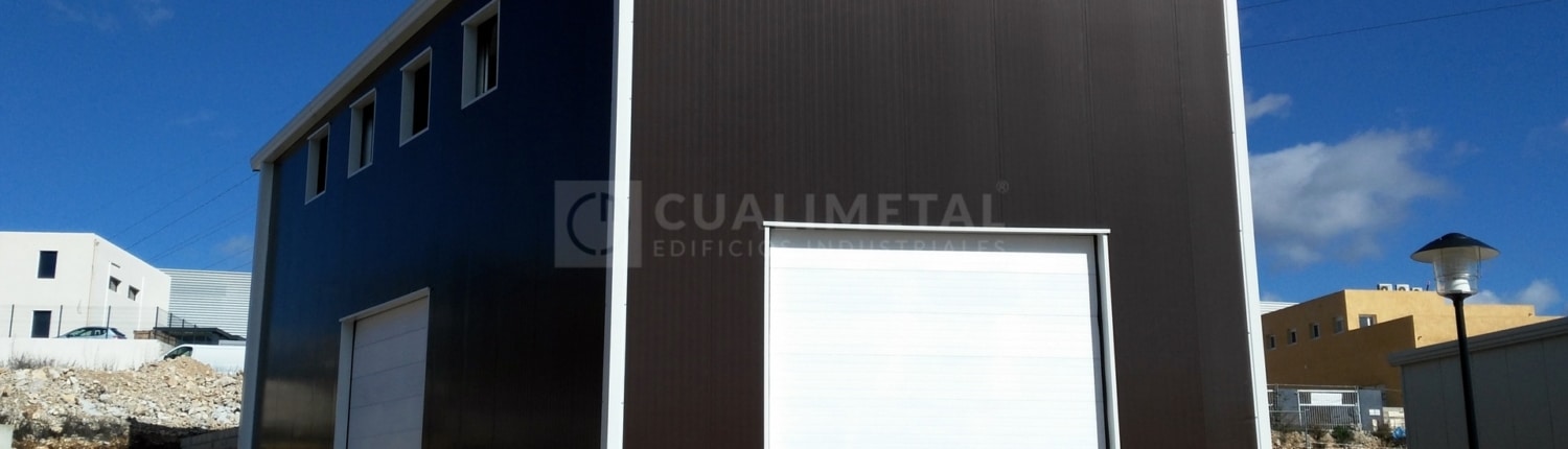 Nave prefabricada metálica 300m2. Roquefort-la-Bédoule (Francia) | Cualimetal 1