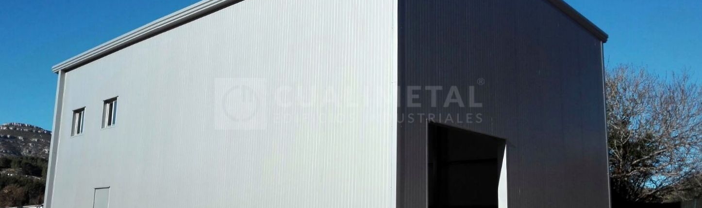 Nave metálica modular 200m2. Roquevaire (Francia) | Cualimetal 1