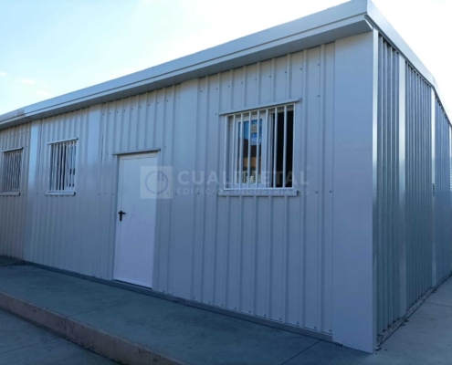 Nave industrial metálica. 50m2. Corralejo (Fuerteventura, España) Cualimetal