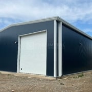 Nave prefabricada metálica. 260m2. Céret (Francia) Cualimetal