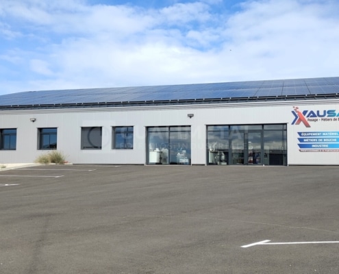 Nave industrial modular. 677m2. Maureilhan (Francia) Cualimetal