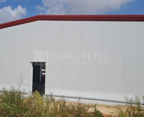 Nave metálica modular. 130m. Caldas da Rainha (Portugal) Cualimetal