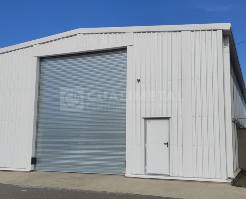 Nave modular metálica. 240m2. Lunel (Francia)