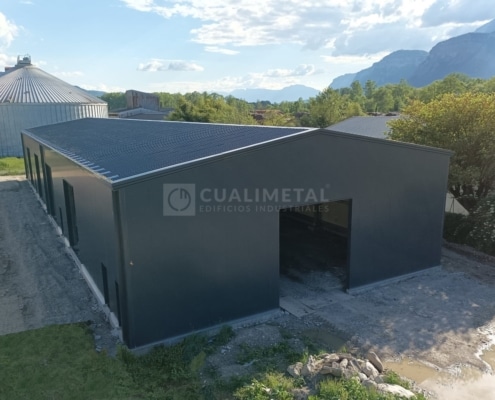 Nave modular industrial. 850m2. Goncelin (Francia) Cualimetal