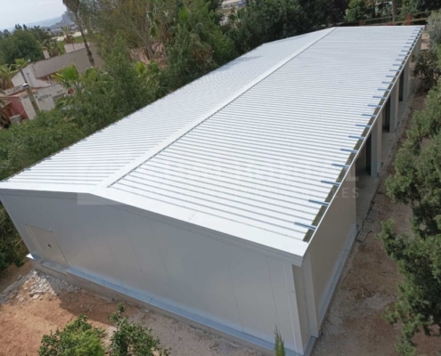 Nave metálica prefabricada. 450m2. (Murcia, España) Cualimetal