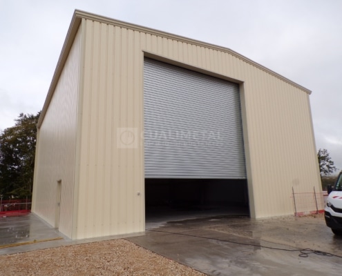 Nave modular industrial. 270m2. Salives (Francia) Cualimetal