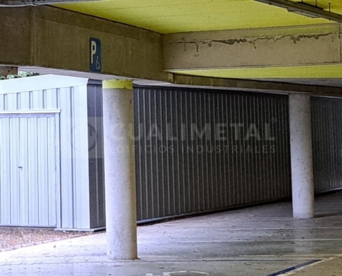 Nave metálica prefabricada. Lieja (Bélgica) Cualimetal