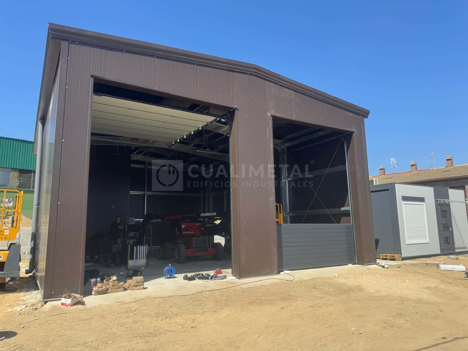 Bodega industrial modular. (Ávila, España) - Cualimetal