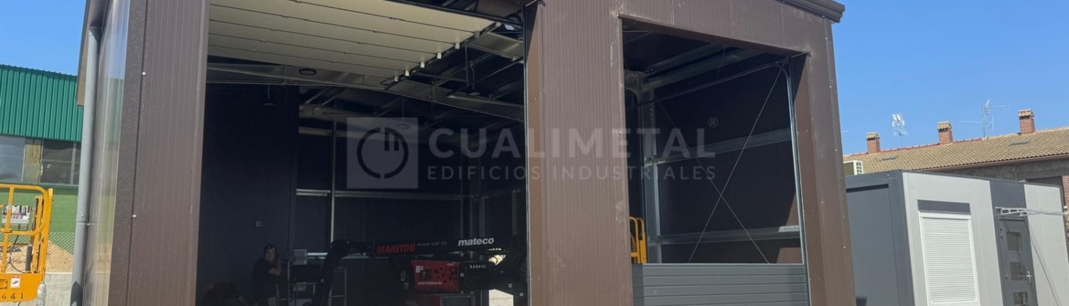 Nave industrial modular. (Ávila, España) | Cualimetal 1